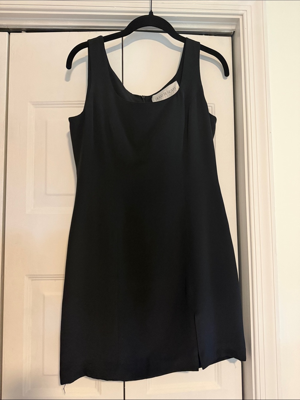 Classic Silk Black Dress